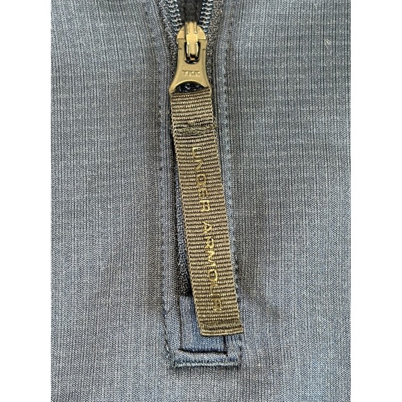 Under Armour ColdGear Reactor Thermal 1/4 Zip Pullover Mens Medium Blue Pockets - Picture 3 of 9